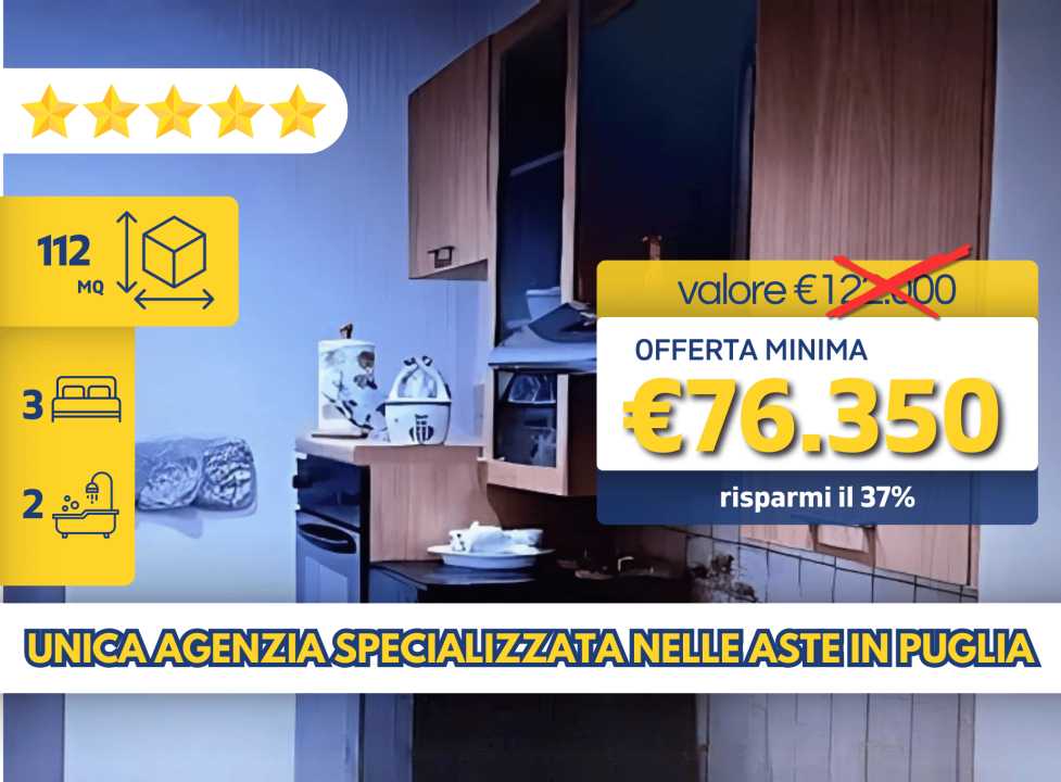 appartamento in vendita a Taranto in zona Borgo
