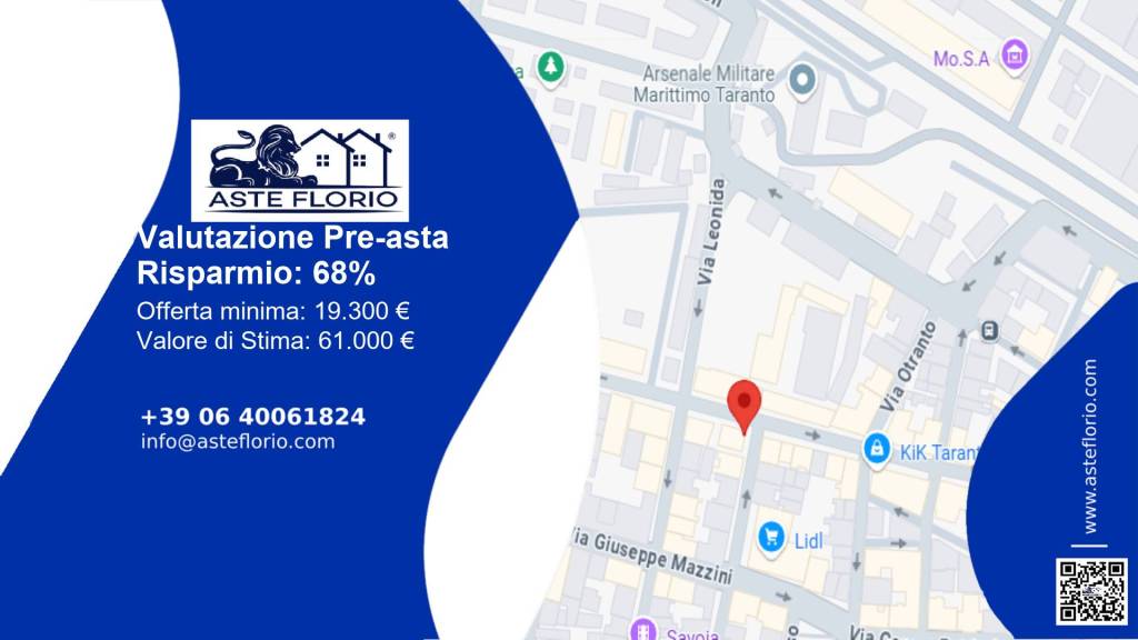 appartamento in vendita a Taranto in zona Borgo