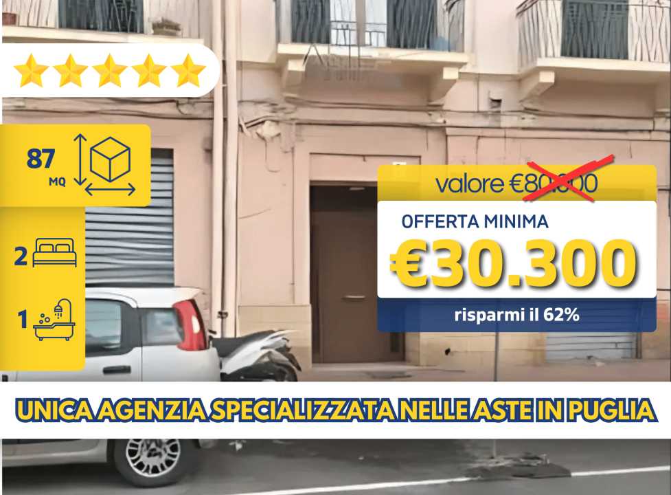 appartamento in vendita a Taranto in zona Tre Carrare-Battisti