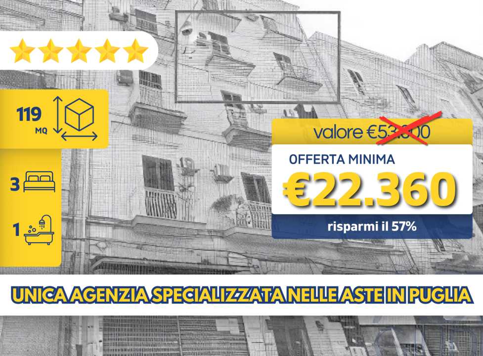 appartamento in vendita a Taranto in zona Borgo