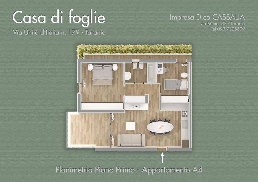 appartamento in vendita a Taranto