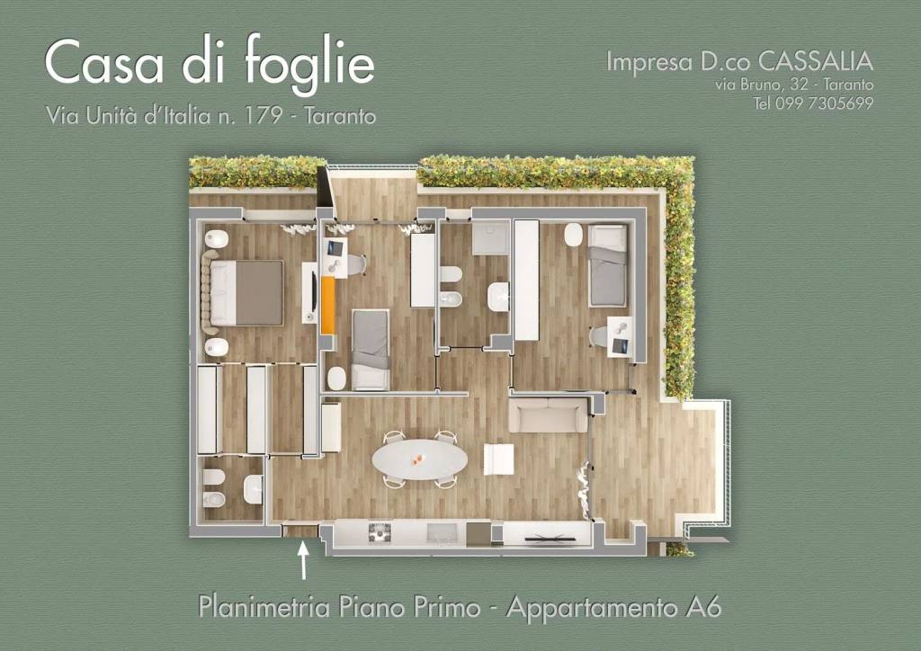 appartamento in vendita a Taranto