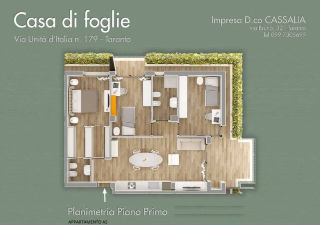 appartamento in vendita a Taranto