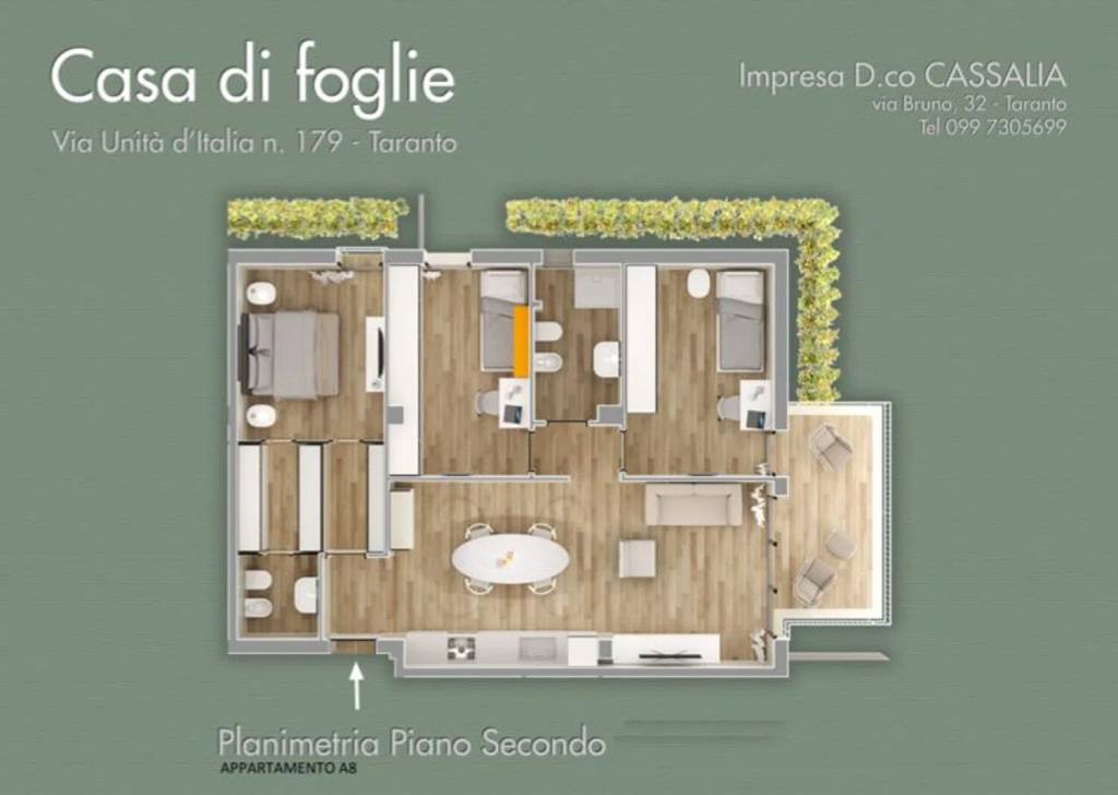 appartamento in vendita a Taranto