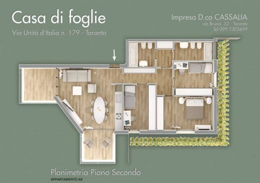 appartamento in vendita a Taranto