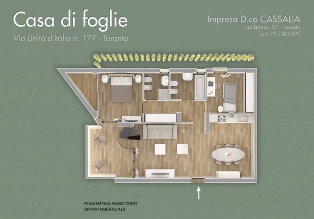 appartamento in vendita a Taranto