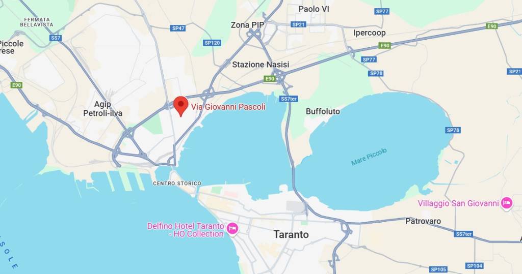 appartamento in vendita a Taranto in zona Tamburi-Croce