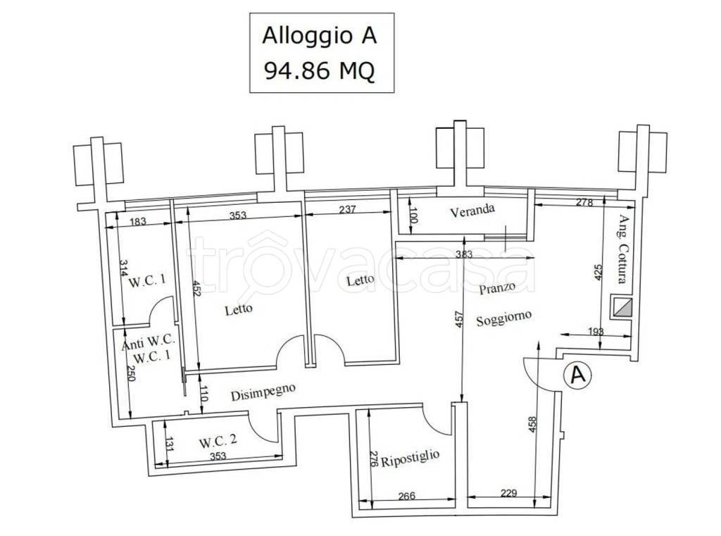appartamento in vendita a Taranto in zona Tre Carrare-Battisti