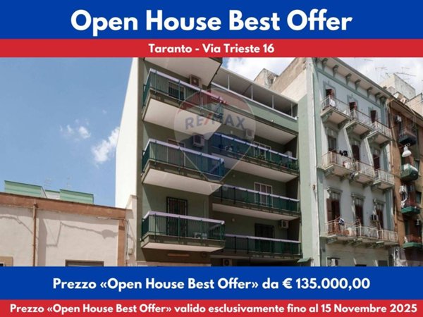 appartamento in vendita a Taranto in zona Tre Carrare-Battisti