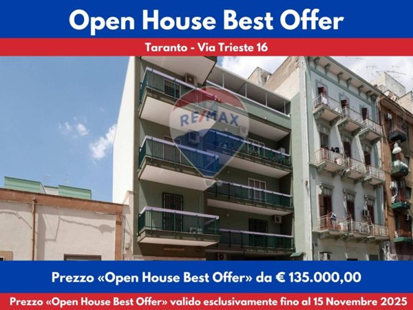 appartamento in vendita a Taranto in zona Tre Carrare-Battisti