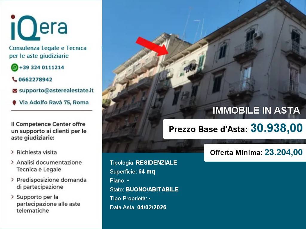 appartamento in vendita a Taranto in zona Tre Carrare-Battisti