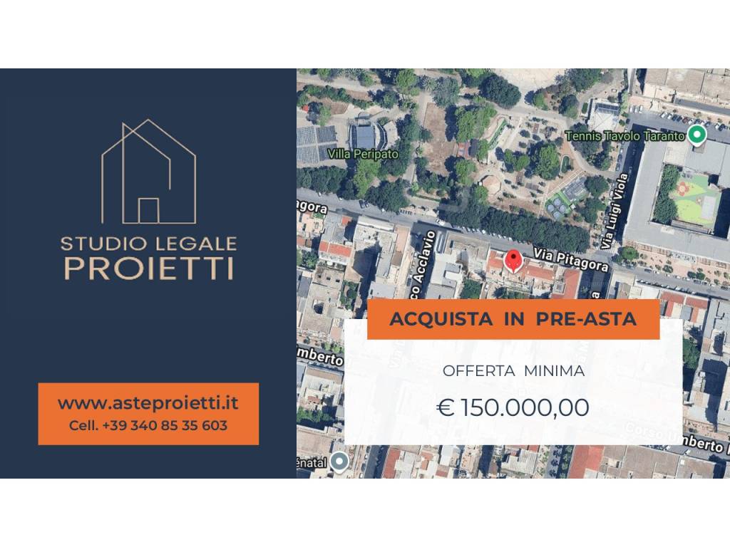 appartamento in vendita a Taranto in zona Borgo