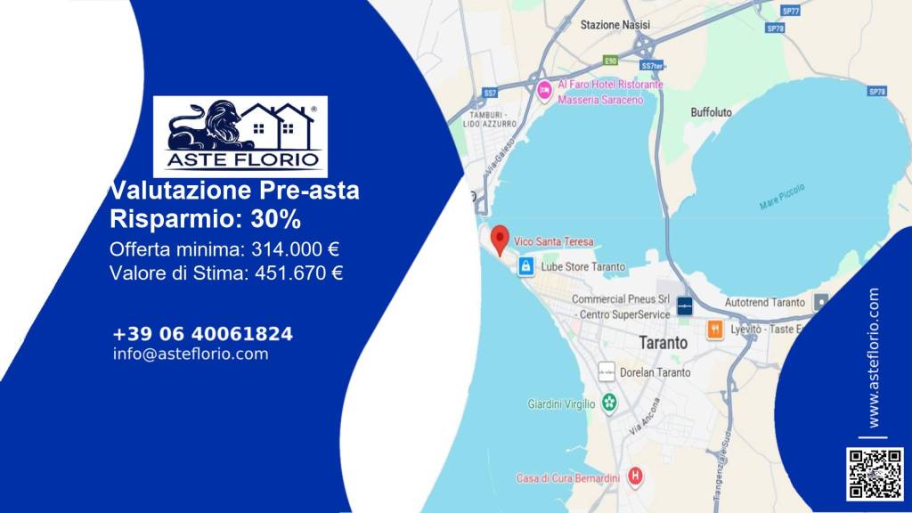 locale commerciale in vendita a Taranto in zona Borgo Antico