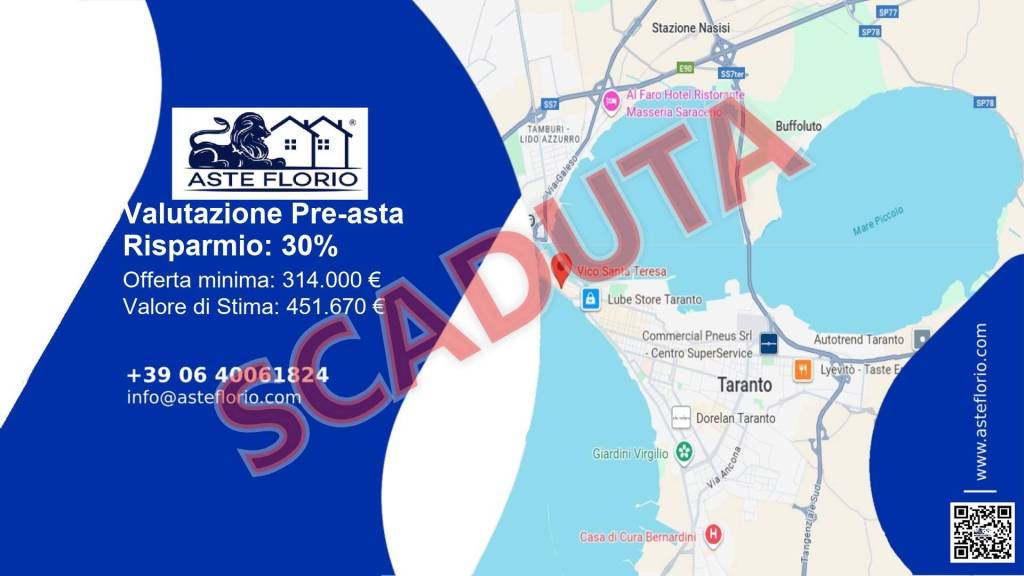 locale commerciale in vendita a Taranto