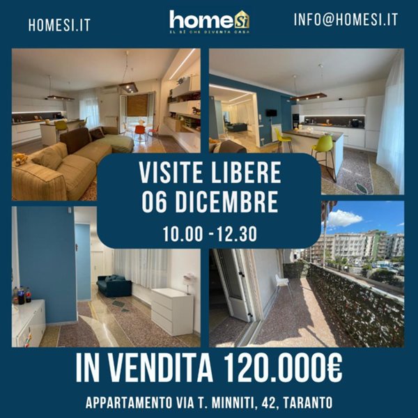 appartamento in vendita a Taranto in zona Borgo