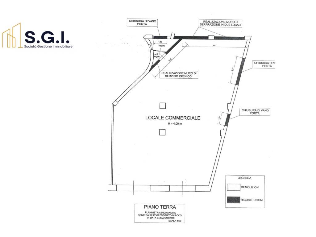 negozio in vendita a Taranto in zona Tre Carrare-Battisti