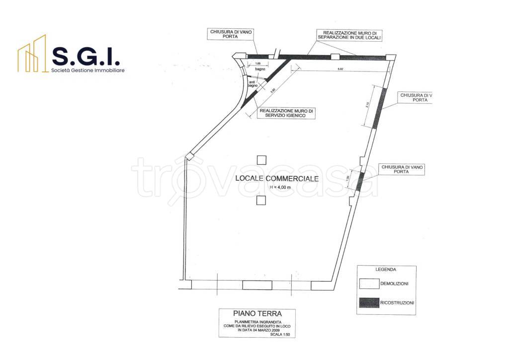 negozio in vendita a Taranto in zona Tre Carrare-Battisti