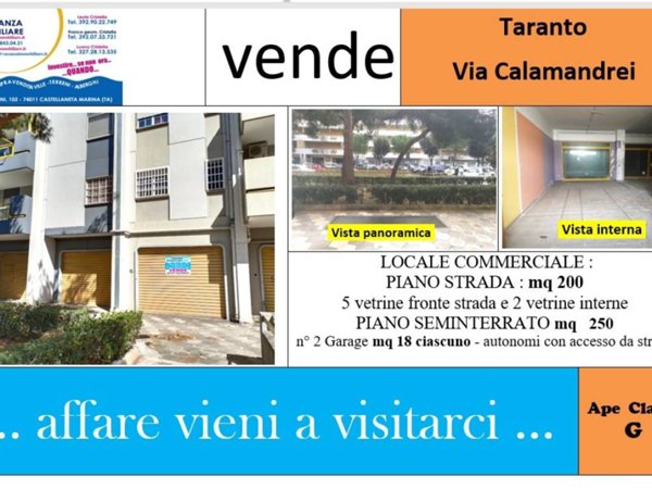negozio in vendita a Taranto in zona Solito-Corvisea