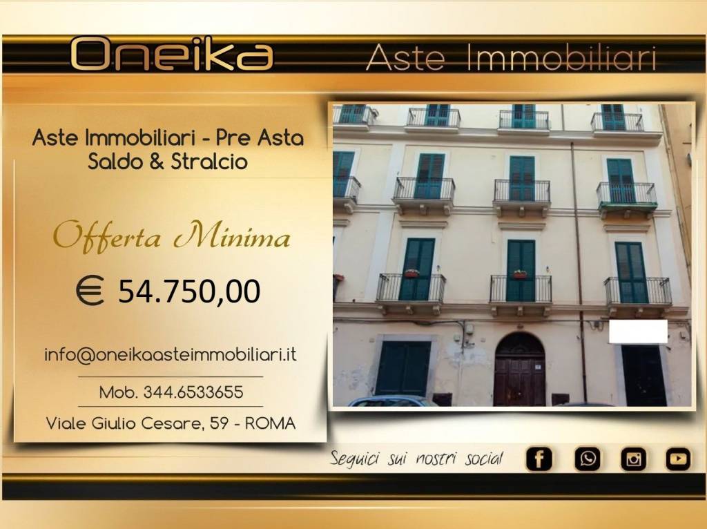 appartamento in vendita a Taranto in zona Borgo