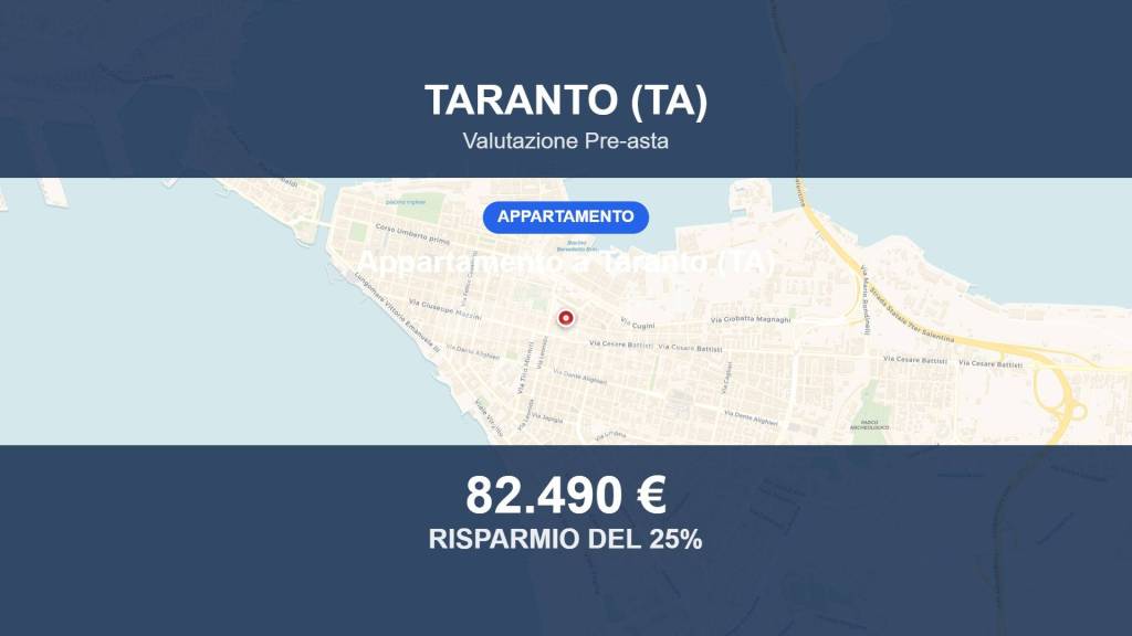 appartamento in vendita a Taranto in zona Italia-Montegranaro