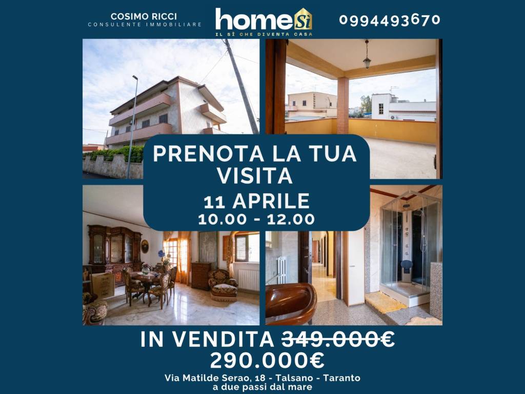 appartamento in vendita a Taranto in zona Talsano