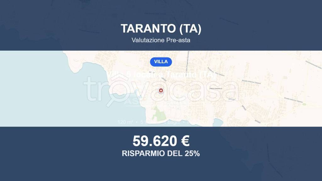 casa indipendente in vendita a Taranto in zona Talsano