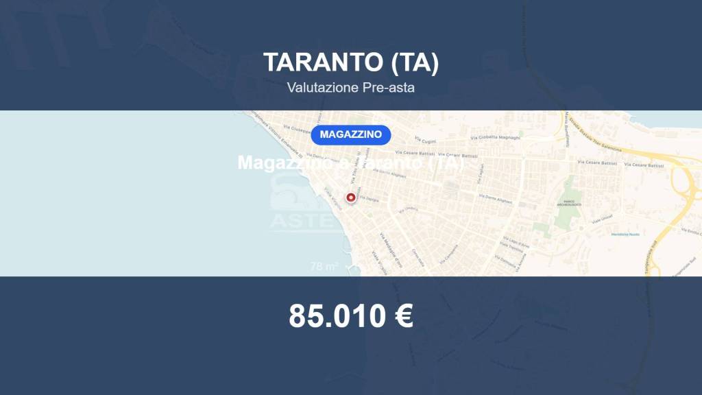 locale commerciale in vendita a Taranto in zona Borgo