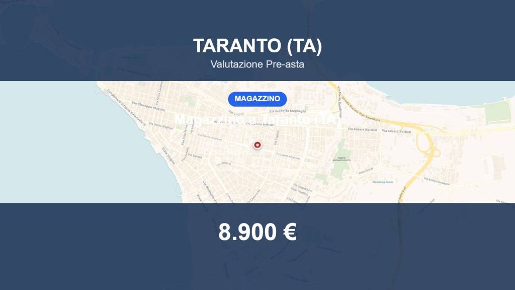 locale commerciale in vendita a Taranto in zona Tre Carrare-Battisti