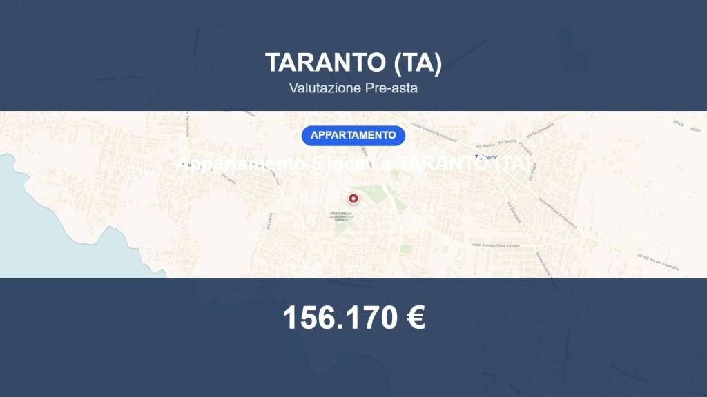 appartamento in vendita a Taranto in zona Talsano