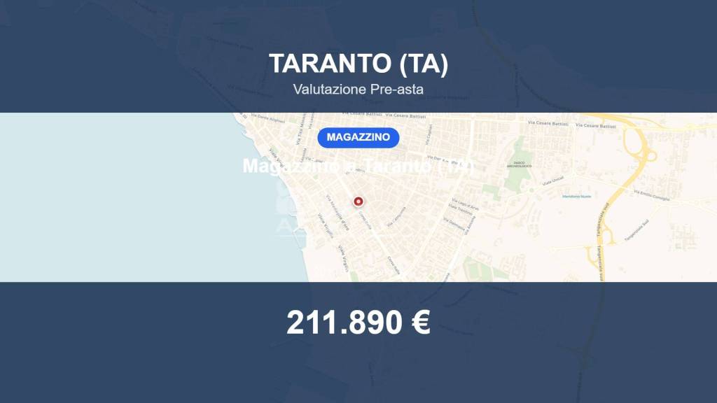 locale commerciale in vendita a Taranto in zona Tre Carrare-Battisti