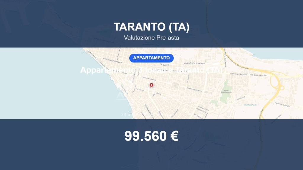 appartamento in vendita a Taranto in zona Tre Carrare-Battisti