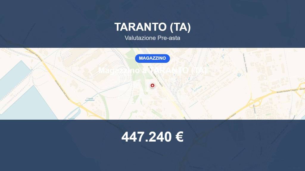 locale commerciale in vendita a Taranto in zona Tamburi-Croce