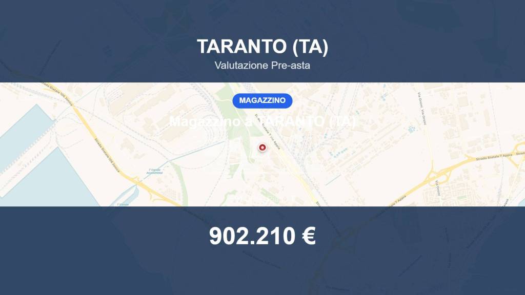 locale commerciale in vendita a Taranto in zona Tamburi-Croce