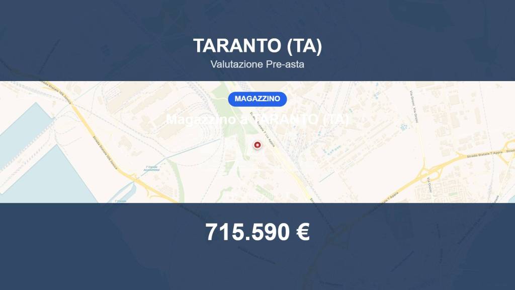locale commerciale in vendita a Taranto in zona Tamburi-Croce