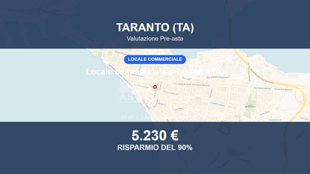 negozio in vendita a Taranto in zona Borgo