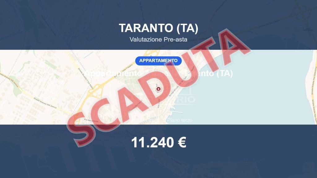 appartamento in vendita a Taranto in zona Tamburi-Croce