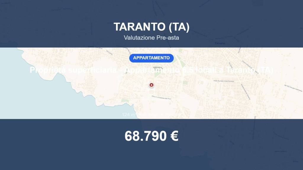 appartamento in vendita a Taranto in zona Talsano