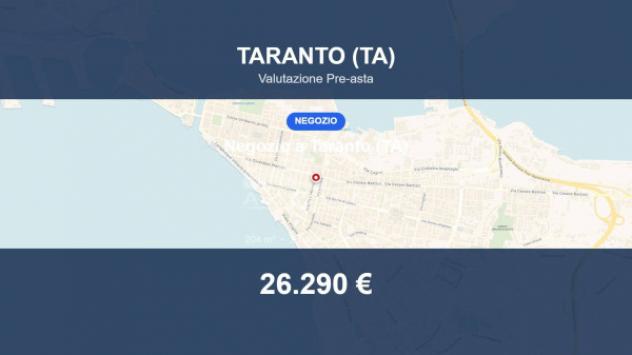 negozio in vendita a Taranto in zona Borgo
