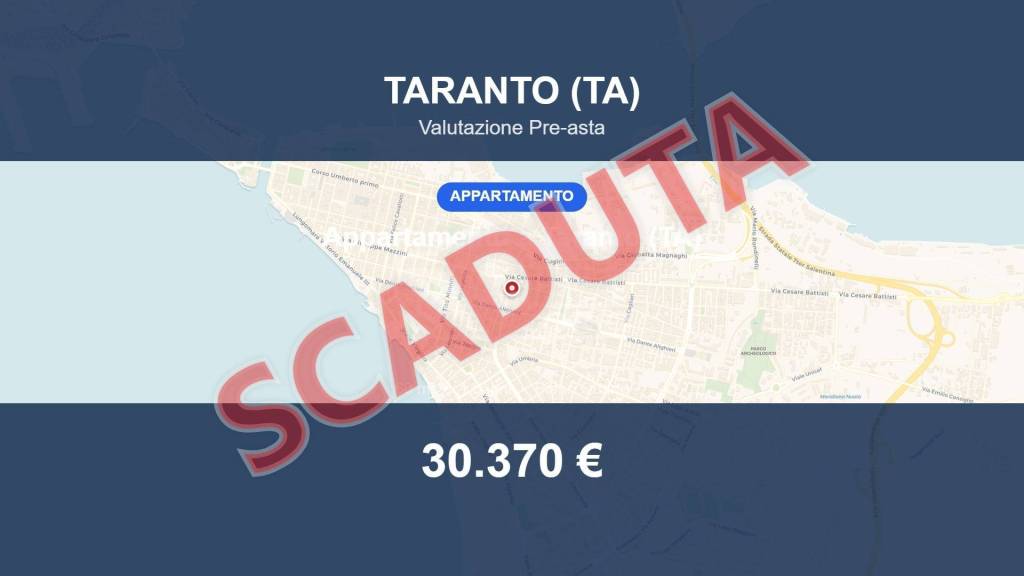 appartamento in vendita a Taranto in zona Tre Carrare-Battisti