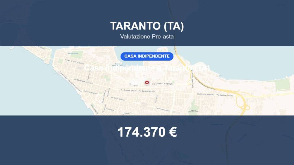 casa indipendente in vendita a Taranto in zona Tamburi-Croce