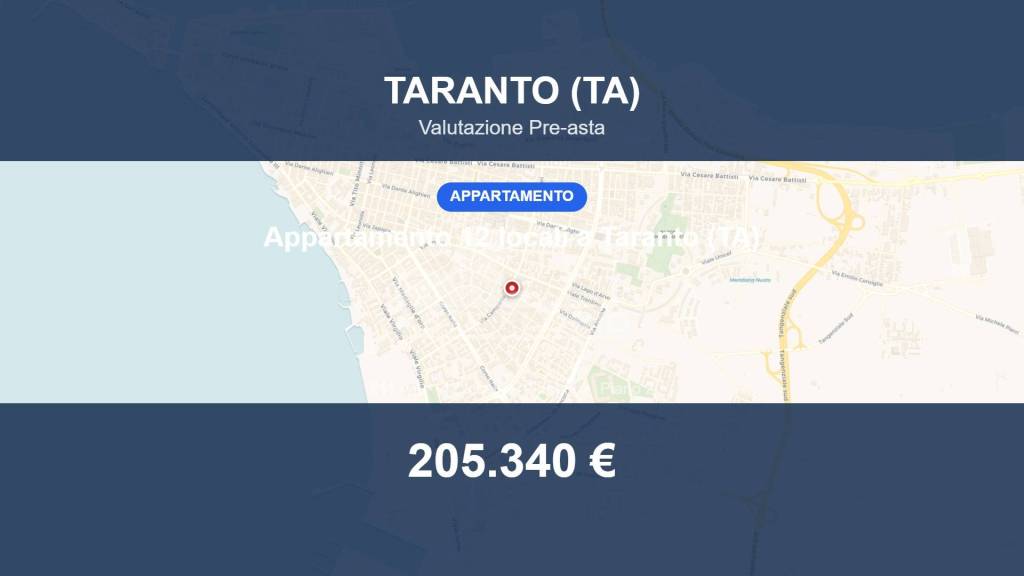 appartamento in vendita a Taranto in zona Italia-Montegranaro