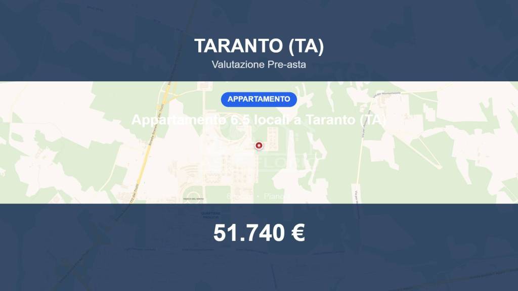 appartamento in vendita a Taranto in zona Paolo VI
