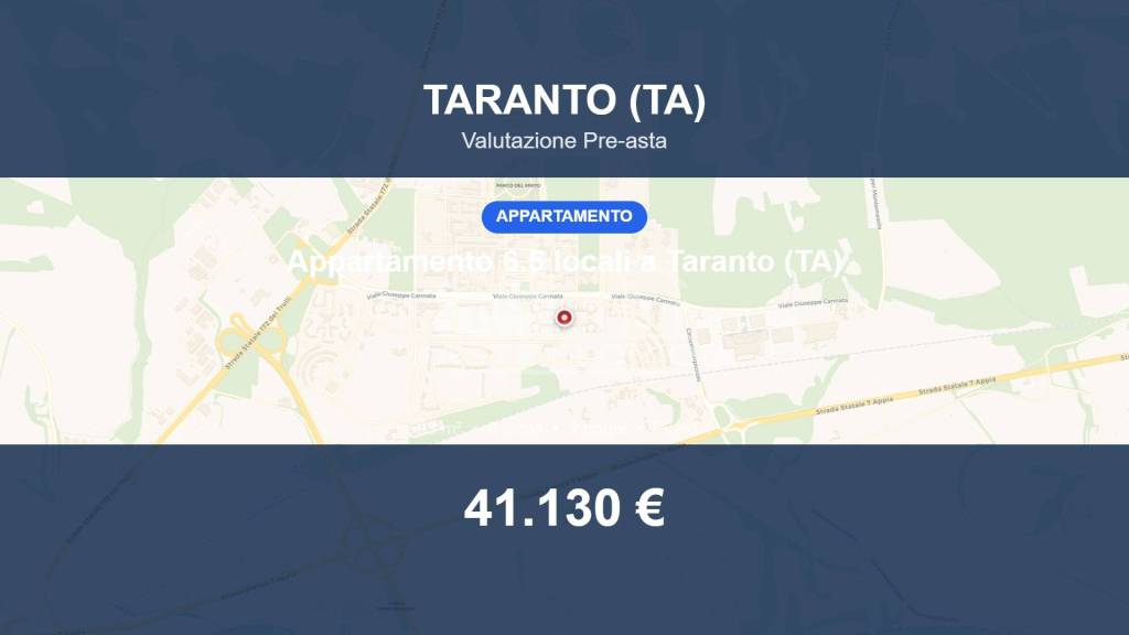 appartamento in vendita a Taranto in zona Paolo VI