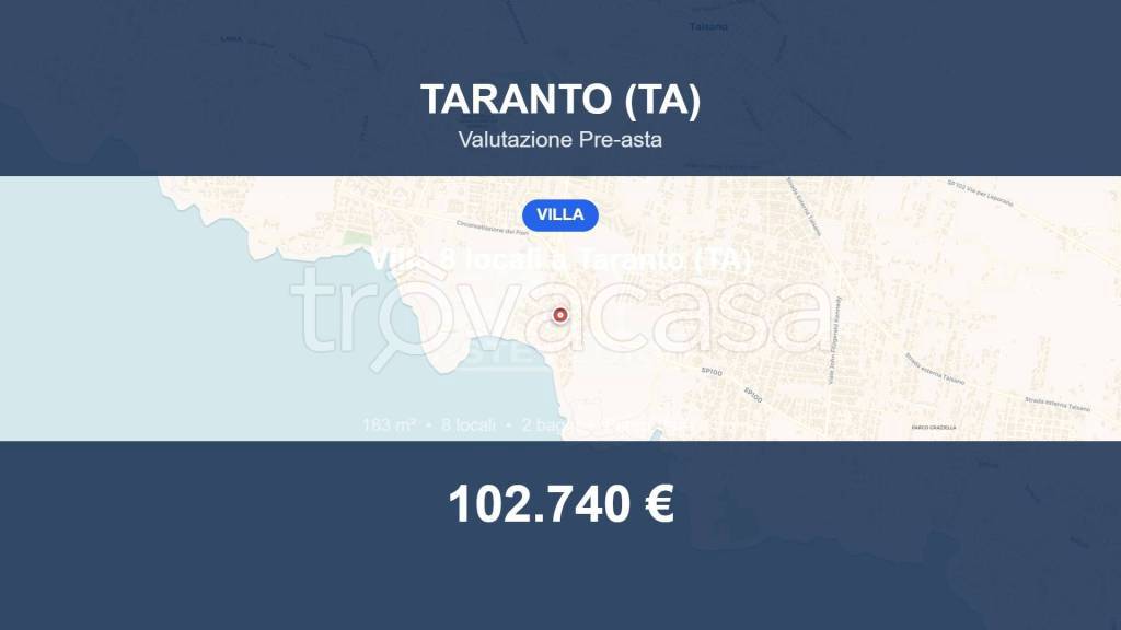 casa indipendente in vendita a Taranto in zona Talsano