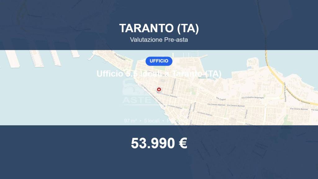 ufficio in vendita a Taranto in zona Borgo