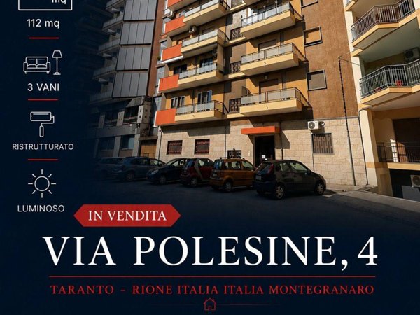 appartamento in vendita a Taranto in zona Italia-Montegranaro