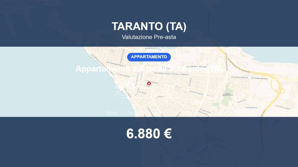 appartamento in vendita a Taranto in zona Tre Carrare-Battisti