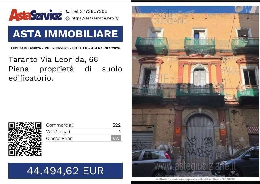 appartamento in vendita a Taranto in zona Borgo