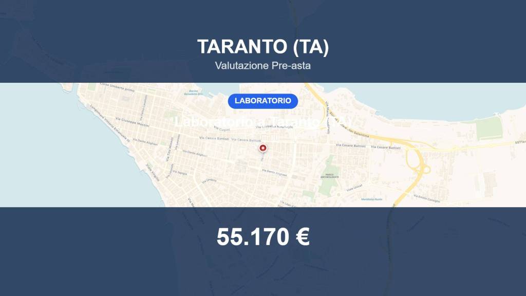 negozio in vendita a Taranto in zona Tre Carrare-Battisti