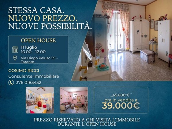 appartamento in vendita a Taranto in zona Italia-Montegranaro